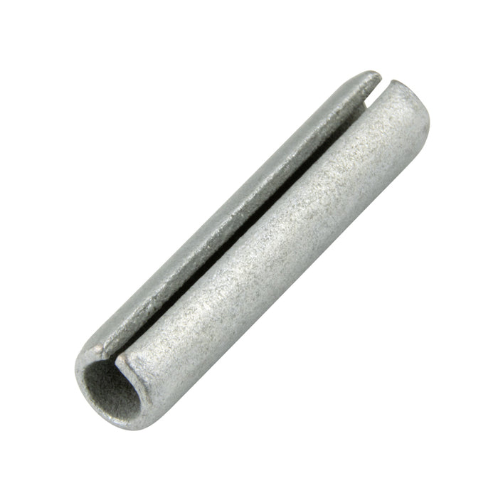 Slotted Spring Tension Pin 5/64" x 1" Spring Steel Zinc Plated