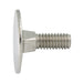 Elevator Bolt, Large Head, 1/4"-20 x 1" Length, Stainless Steel 18-8, ASME/ANSI B18.5 by Spaenaur Inc.