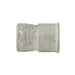Insert fileté moleté série A-T à extrémité ouverte #8-32 UNC x 0,390 po LGTH 6061-T6 Aluminium zingué trivalent par AVK