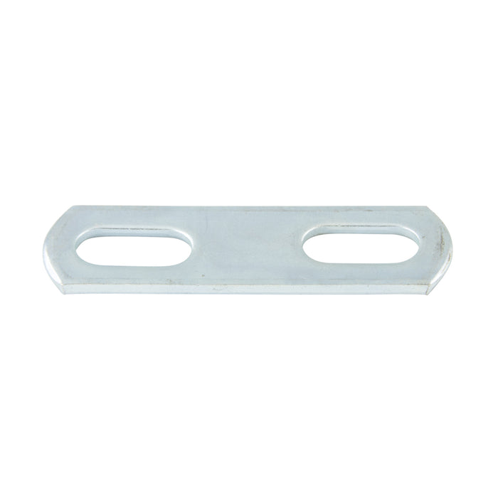 Plaque à boulon en U pour filetage jusqu'à 5/16 po de diamètre 3/4 po de largeur x 2-1/2 po de longueur hors tout x 0,090 po d'épaisseur Acier zingué (composant des références Ub-1X, Ub-2X, 030-005A, 030-018A) par Spaenaur Inc.