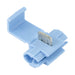 Copper Trailer Connector, Solderles, Insulated 18-14 GA. Wire Electrolytic Copper, Tin Plate, Light Blue Plastic Insulation by Spaenaur Inc.