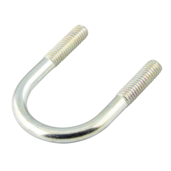 Pérille en U avec plaque et écrous, lot de 10, pour tube de 1-1/4" (filetage 5/16"-18) : pérille en U en acier zingué (030-037), plaque (030-038) et 2 écrous hexagonaux (B-92) de la marque Spaenaur Inc.