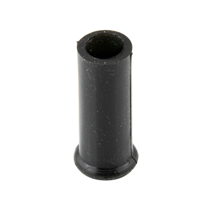 Bushing, Sleeved Sleeve DIA 1/4" x 3/16" Bore PVC-329 Black 55 Duro by Spaenaur Inc.