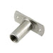 Écrou à T, base plate avec 4 bossages de soudure, sans trous 1/4"-20 UNC, cylindre 5/16" LG X.311/.306" DIA, base 1/2" x 3/4" en acier brut par Spaenaur Inc.
