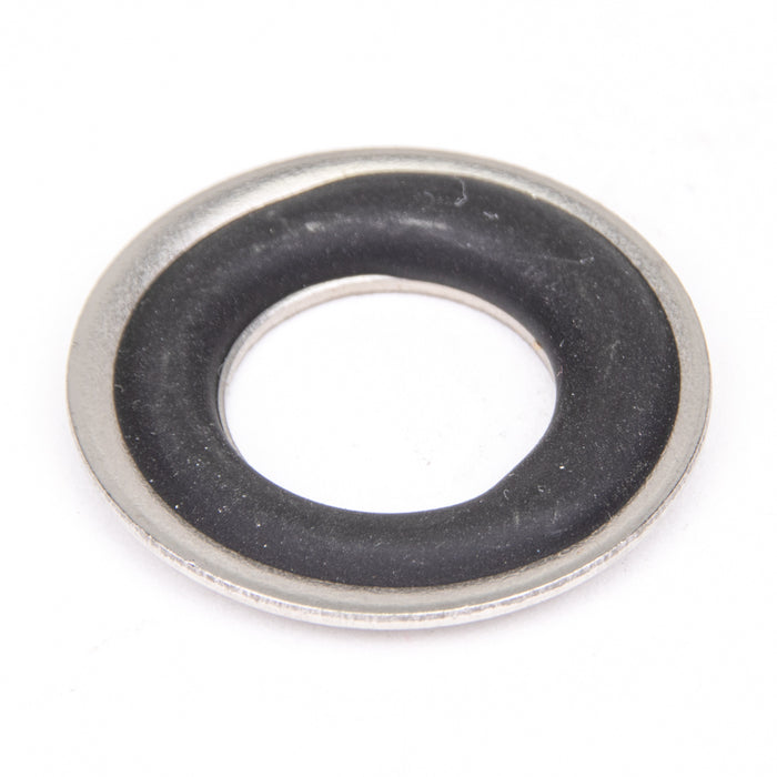 Rondelle d'étanchéité en bartite, vis de taille n° 10 (diamètre extérieur 9/16 po x diamètre extérieur total 0,065 po HT), acier inoxydable série 300/néoprène, par Spaenaur Inc.