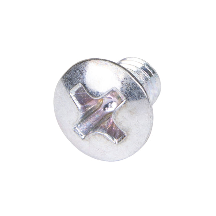 Machine Screw, Oval Head, Phillips Drive, M8 x 1.25 mm UNC x 45 mm Length, Steel Zinc Plated by Spaenaur Inc.