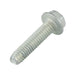 Thread Rolling Screws, Indented Hex Washer Head, Fully-Threaded, #10-32 x 3/8" Length, Case Hardened Low Carbon Steel Zinc Plated by Spaenaur Inc.