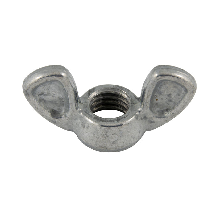 Écrou à oreilles moulé sous pression avec base pour rondelle 1/4 po-20 UNC en alliage de zinc moulé sous pression, sans finition, par Spaenaur Inc.