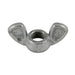 Écrou à oreilles moulé sous pression avec base pour rondelle 1/4 po-20 UNC en alliage de zinc moulé sous pression, sans finition, par Spaenaur Inc.