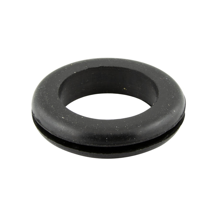Rubber GRommet 3/4"IDx1-5/8"ODx5/16"TH, 1-1/4" GR x 1/8" GR Width Sbr Compound Black 55-65 Duro by Spaenaur Inc.