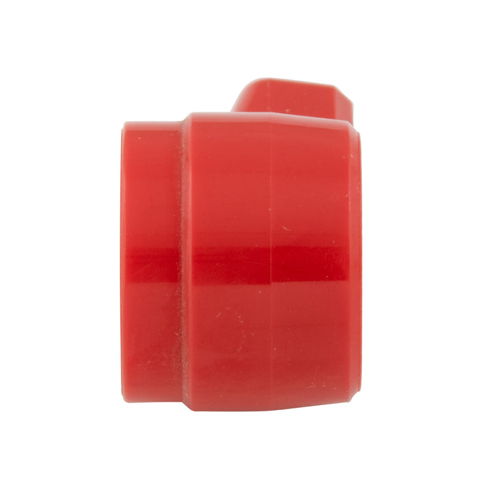 Shear-Loc Knob "L" Style 1/4" Delrin, Red by Spaenaur Inc.