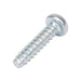 Tapping Screw, Round Head Square Socket Drive, Type B, #6 x 5/8" Length, Steel Zinc Plated by Spaenaur Inc.