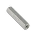 Hex Spacer, Continuous Threaded #4-40 UNC, 1/4" A.F. x 1" LGTH Aluminum Alloy 2011T3 Plain by Spaenaur Inc.