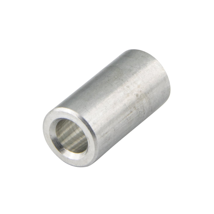 Entretoise, ronde, tubulaire, non filetée, diamètre intérieur n° 6 (0,140 po) x diamètre extérieur 1/4 po x longueur 0,312 po, alliage d'aluminium 2011T3, finition lisse
