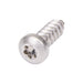 Tapping Screw, Pan Head Torx T15 Drive, Type AB, 4.2 mm x 13 mm Length, Stainless Steel by Torx®