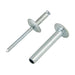 Cherry Mate Blind Rivet with Steel Sleeve, Mandrel, Tubular Components 1/4" DIA x 1-5/8" - 1-7/8" Grip Steel Zinc Plated by Spaenaur Inc.
