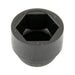 Hex Dome Protection Cap for 5/16" DIA Bolt (.484" A/F) Polyethylene Black by Spaenaur Inc.