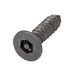 Tapping Screw, Flat Head Security Hex Socket Drive, #10 x 3/4" Length, Steel Plain by Spaenaur Inc.
