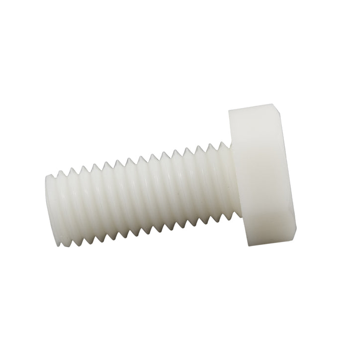 Hex Head Cap Screw 5/8"-11 UNC x 2 1/2" Nylon 6/6 Natural Colour by Spaenaur Inc.