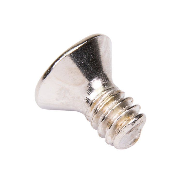Machine Screw, Flat Head, Phillips Drive, #10-24 UNC x 3/8" Length, Steel Nickel Plated by Spaenaur Inc.
