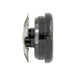 Assembled Tube CLosures 1" OD Round Tube (16-18 GA) Black Nylon by Spaenaur Inc.