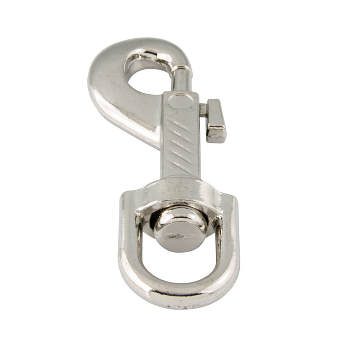 Mousqueton pour bateau, œillet rapide 17 mm, longueur totale 100 mm, mousqueton à ouverture 15 mm moulé sous pression, zingué par Spaenaur Inc.