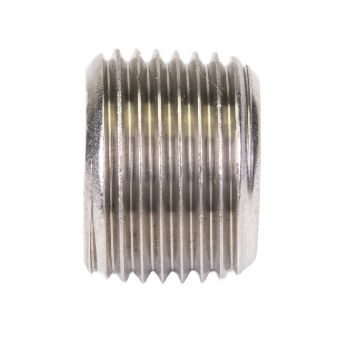 Hex Socket Taper Plug Dryseal 3/4" Taper, 1/4" DIAm x 18 NPTF Length tolerance: .417"-.457" Stainless Steel by Spaenaur Inc.