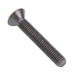 Security Screw, Button Head Torx TR25 Drive, #10-32 UNF x 1" Length, Steel Plain by Spaenaur Inc.