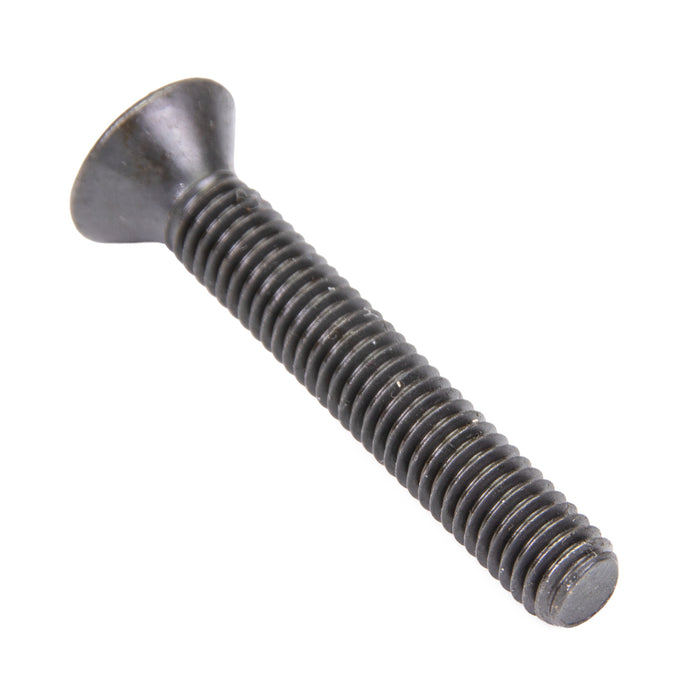 Security Screw, Flat Head Torx TR25 Drive, #10-32 UNF x 3/4" Length, Steel Plain by Spaenaur Inc.