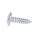 Tapping Screw, Truss Head Square Socket Drive, Type AB, #6 x 1/2" Length, Low Carbon Steel Trivalent Zinc Plated by Spaenaur Inc.