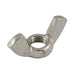 Écrou à oreilles n° 10-24 UNC 18-8 en acier inoxydable, finition lisse, par Spaenaur Inc.