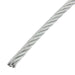 7X19 Strand Construction Cable 3/8" Wire DIA x 250Ft/Spool Galvanized Steel by Spaenaur Inc.