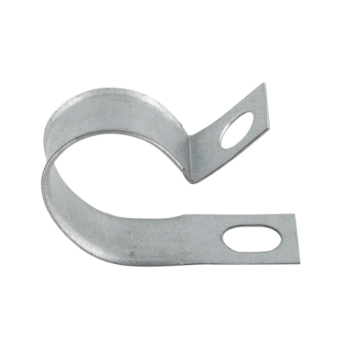 Cable & Wire Clip, Light-Duty Closed Type - Furnished Open, 3/4" DIA Capacity, .750" C to C Steel Hot Dipped Galvanized