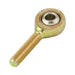 Rod End, Alinabal V Series, Male 5/8"-18 UNF Thread Mild Steel Plated Housing by Spaenaur Inc.