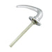Non-Locking Handle Arched Style 1.5" C. to C. x 5" Shaft LGTH Steel, Chrome Plated by Spaenaur Inc.