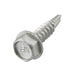 Teks Point 2 Self-Drilling Screw, Hex Washer Head, #8-18 x 1/2" Length, Carbon Steel Zinc Plated Chromate by Spaenaur Inc.