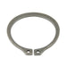 Anneau de retenue externe courbé, diamètre d'arbre 13/16 po x diamètre libre 0,751 po, acier à ressort à haute teneur en carbone, lisse, par Spaenaur Inc.