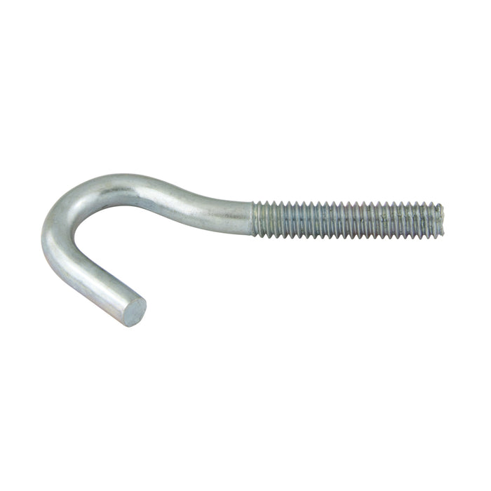 Hook Bolt #10-24 UNC x 1 1/8" Thread 2-1/4" Overall Length Steel Zinc Plated by Spaenaur Inc.