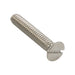 Machine Screw, Flat Head, Slotted Drive, #10-24 UNC x 1-3/4" Length, Stainless Steel by Spaenaur Inc.