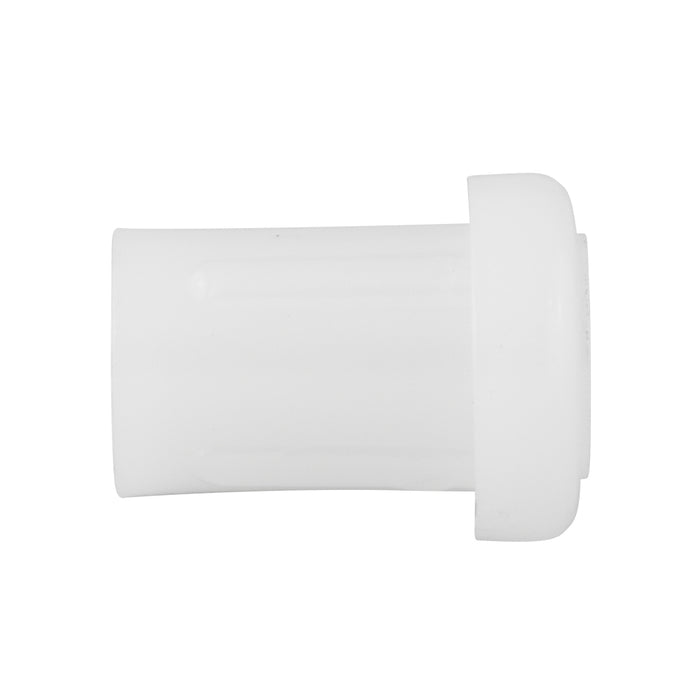 Plug Glide for 16/18 GA. Round Tube 5/8" x 1/4" - 20 Polyethylene Natural Color by Spaenaur Inc.