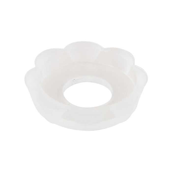 Snap Washer Flat Bottom Base #6 & 8 GA (4mm) Scr Size Uv Stab Polypropylene Neutral