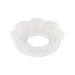 Socle à visser « Pop-On » pour vis à tête cylindrique de 1/4" de diamètre. Diamètre extérieur : 0,620" ; hauteur : 0,125". En polypropylène naturel, fabriqué par Spaenaur Inc.