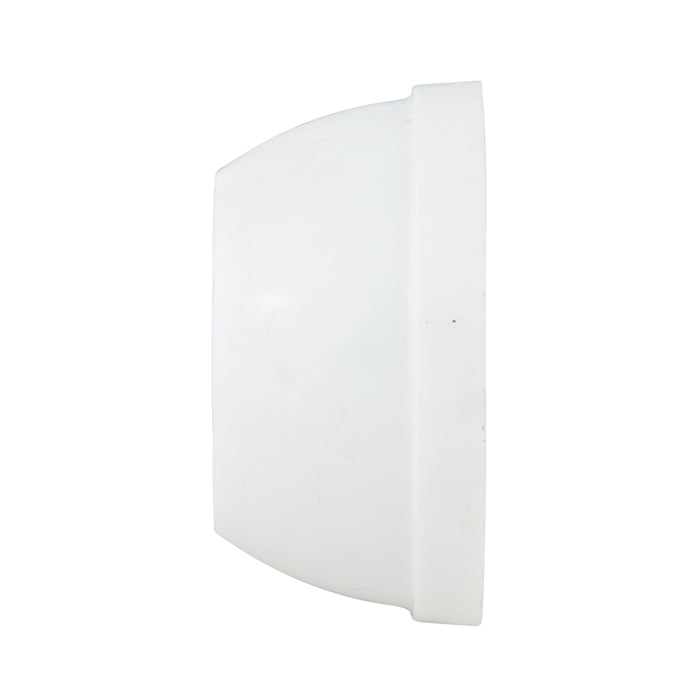 Écrou à enfoncer noir à capuchon en plastique pour insert en acier à ressort à tige de 5/8" de diamètre, fabriqué par Spaenaur Inc.