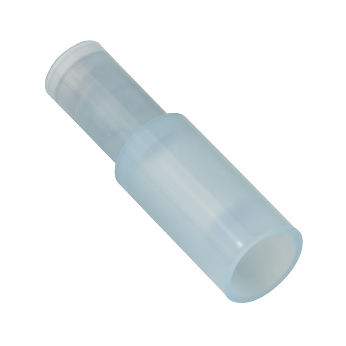 Adaptateur bullet, sans soudure .156 Adaptateur bullet électrolytique en cuivre brillant étamé, isolation en nylon transparent par Spaenaur Inc.