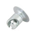 Goujon de fixation à quart de tour, fendu, avec rondelles Belleville, série 50F, plage de panneaux 0,114-0,137 po, acier zingué, chromate transparent, par Spaenaur Inc.