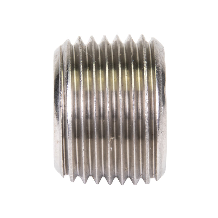 Hex Socket Taper Plug Dryseal 3/4" Taper, 1/4" DIAm x 18 NPTF Length tolerance: .417"-.457" Stainless Steel by Spaenaur Inc.