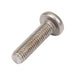 Security Screw, Pan Head Spanner Drive, 1/4"-20 UNC x 3/8" Length, Stainless Steel by Spaenaur Inc.