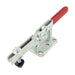 Red Head Horizontal toggle Clamp 7.25" O/A LGTH, 500 Lbs. Capacity Malleable Iron Base Finish Zinc Plate (Mfg Option) by Spaenaur Inc.