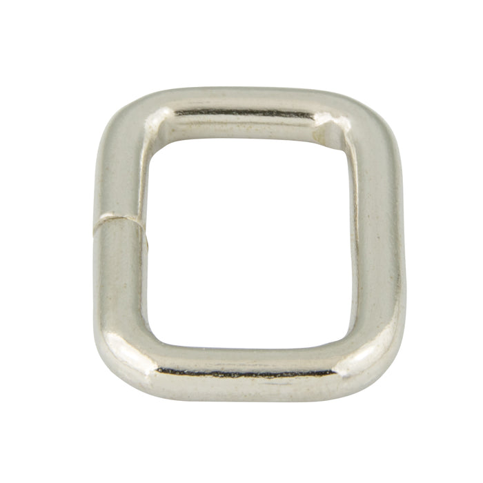 Oblong Tuck Loop ID 2" W x 7/16" H, .148" Wire DIA Steel, Nickel Plated by Spaenaur Inc.