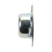 Écrou à pousser de type rondelle pour tige de 1/4 po, diamètre de rondelle 9/16 po, hauteur totale 0,205 po. Acier électrozinc chromate Pw-250009-Ebg par Spaenaur Inc.